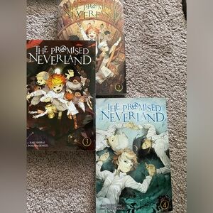 The promised Neverland books 2, 3, and 4